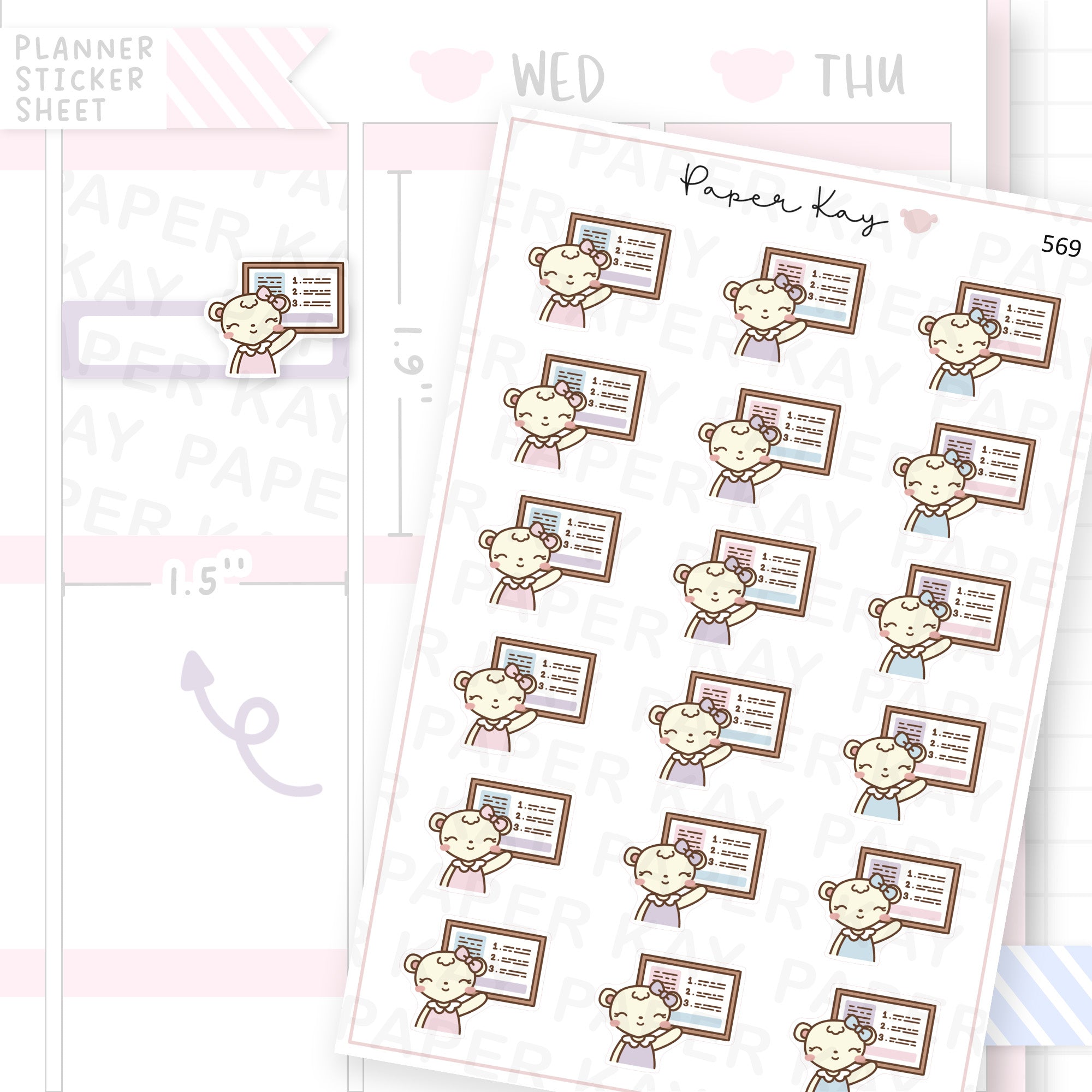 DTB Presentation Sticker Sheet