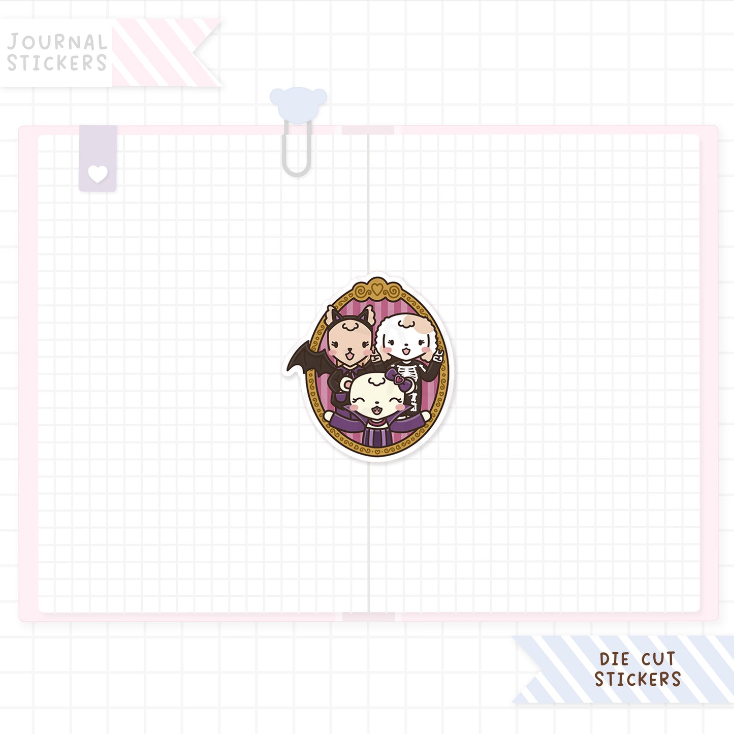 Vampy Sticker Die Cut