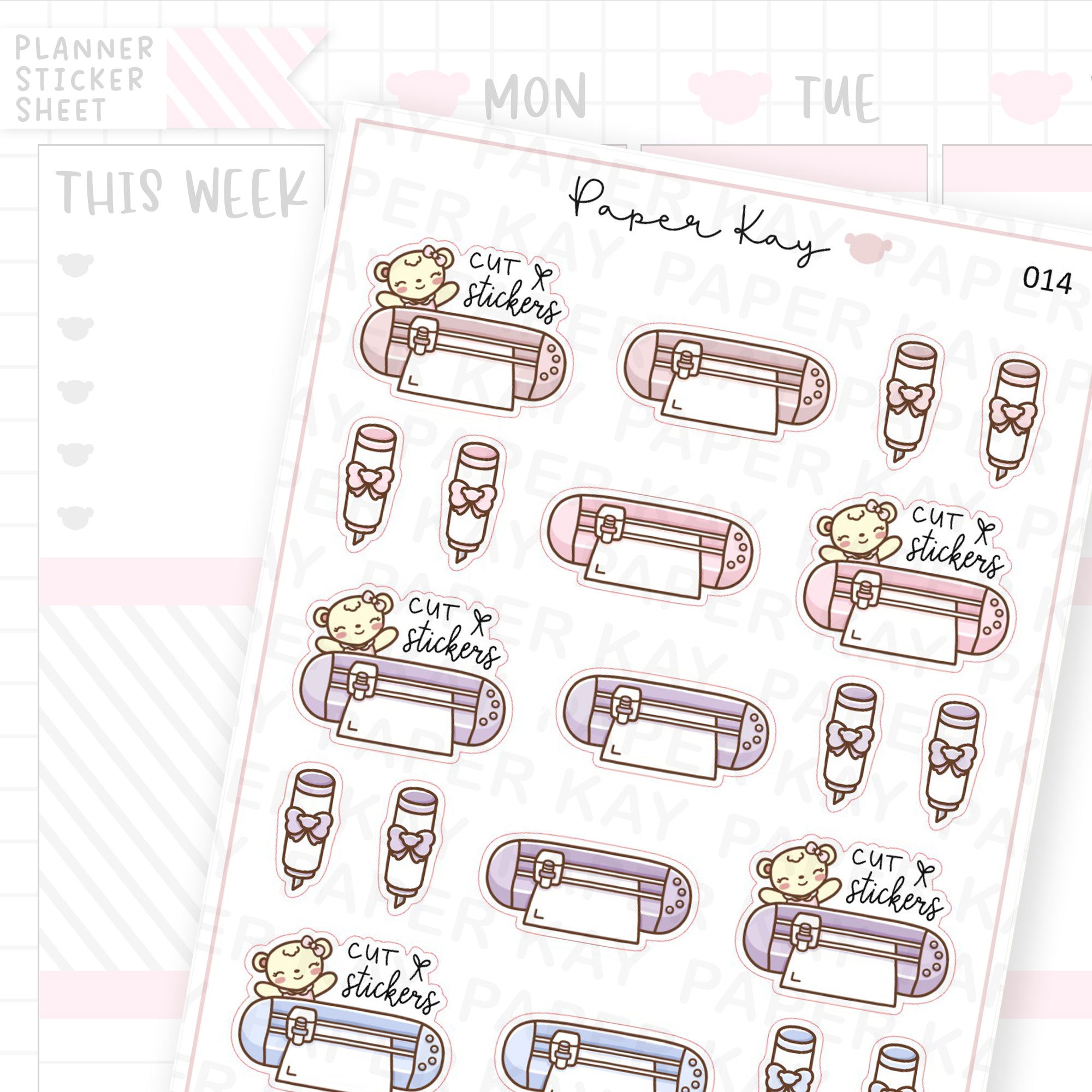 Sticker Cutting Machine Sticker Sheet