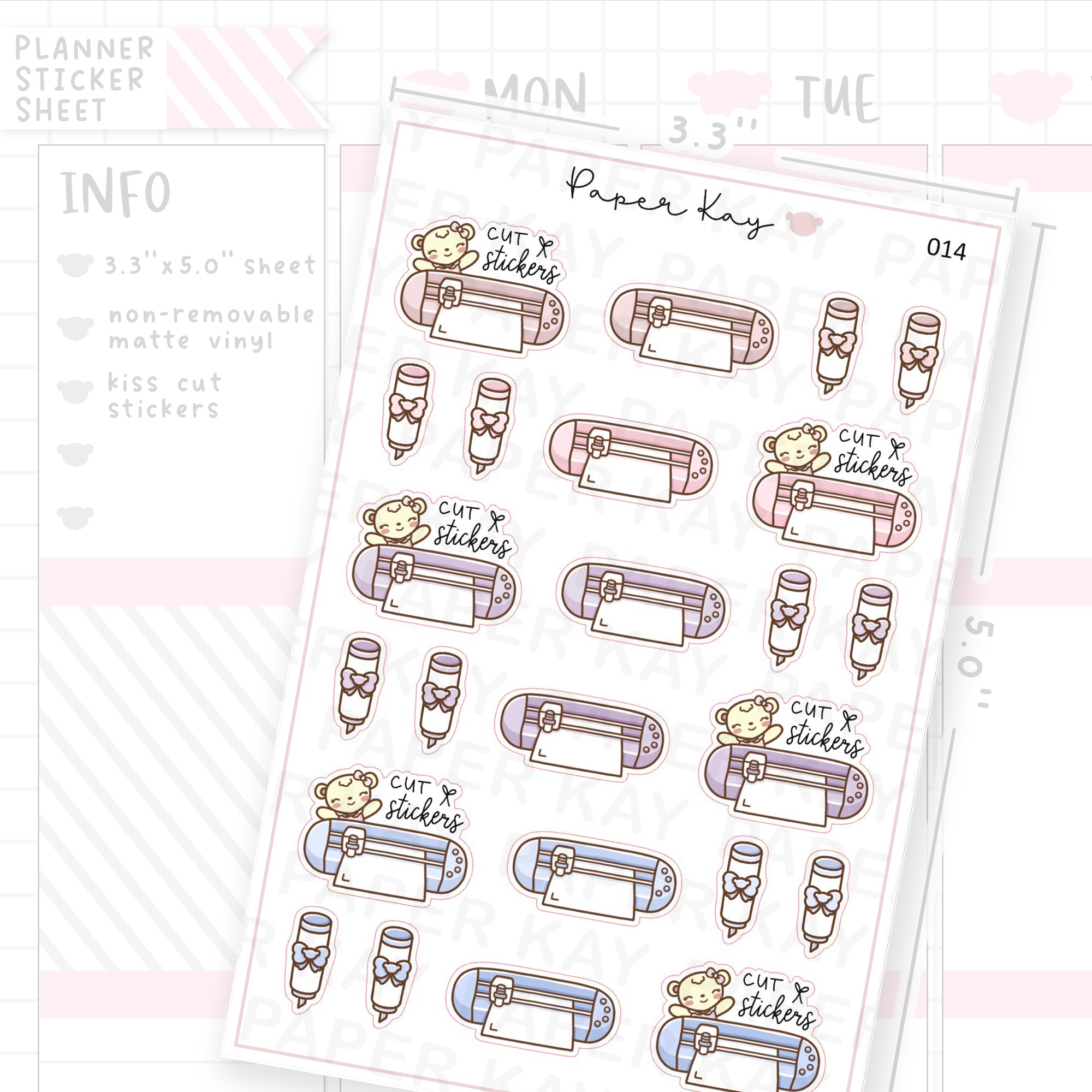 Sticker Cutting Machine Sticker Sheet