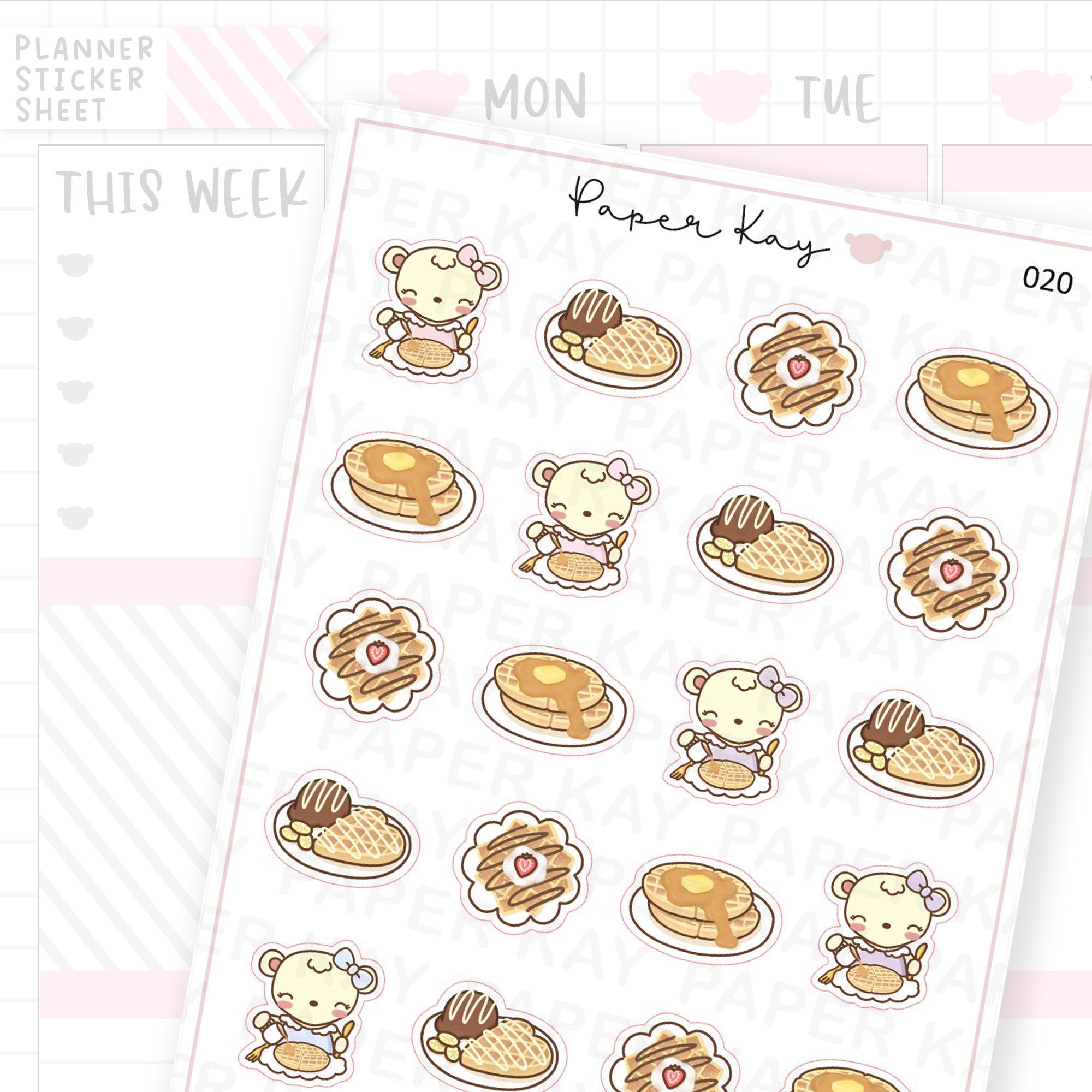 Rilakkuma Sticker Sheet 