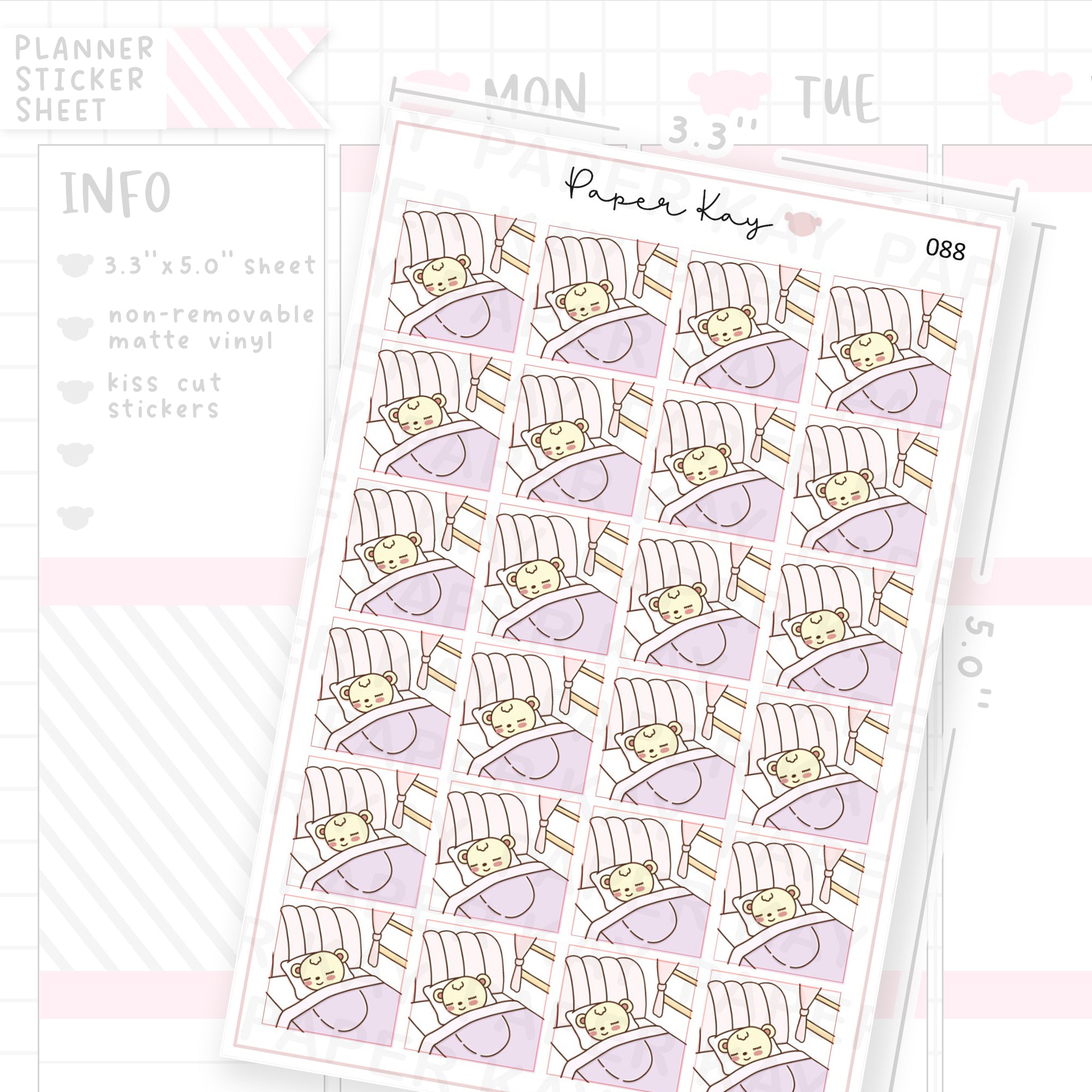 Nap Time Sticker Sheet