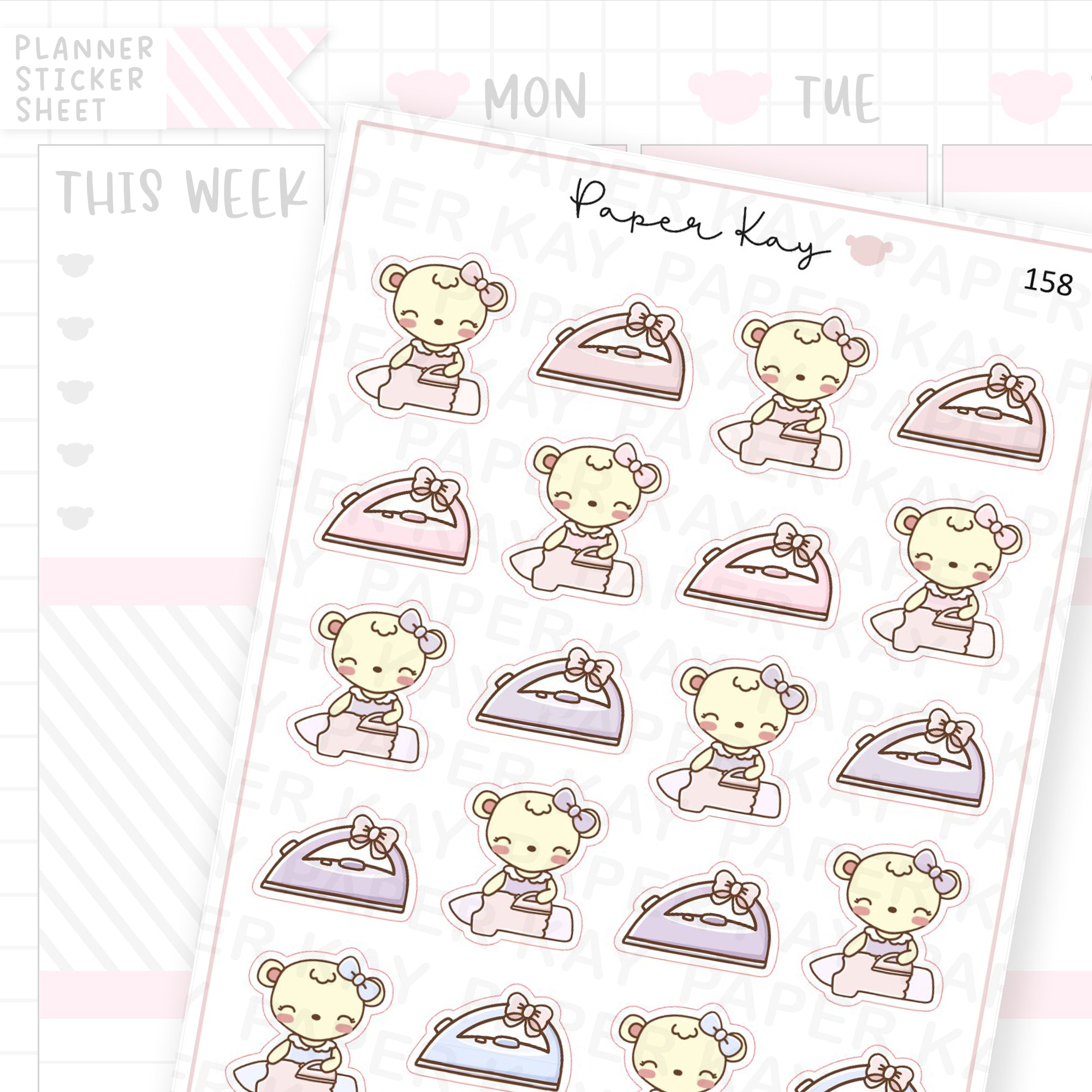 Ironing Sticker Sheet