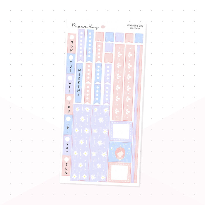 Mother's Day Hobonichi Weeks Kit - Planner Stickers