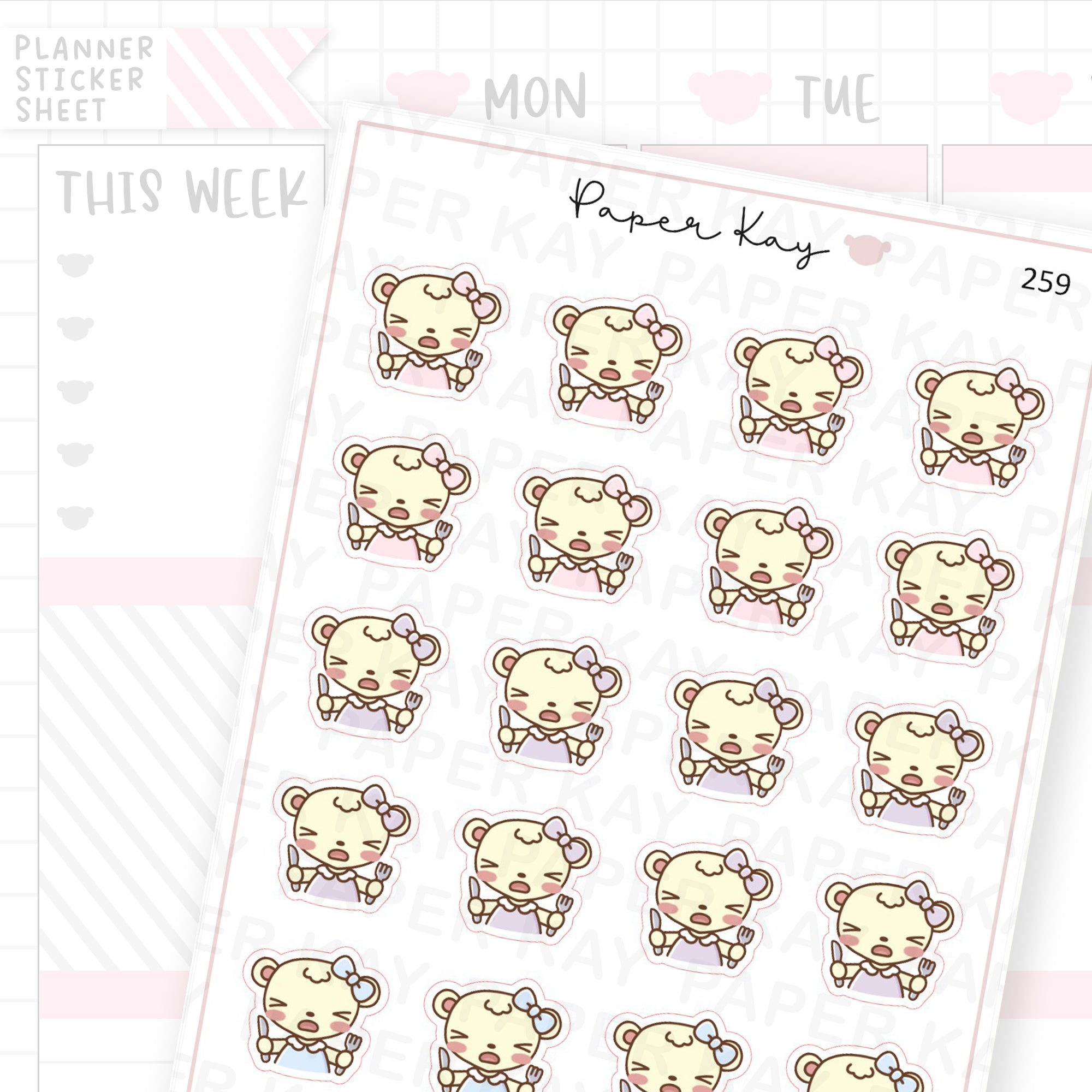 Hangry Sticker Sheet