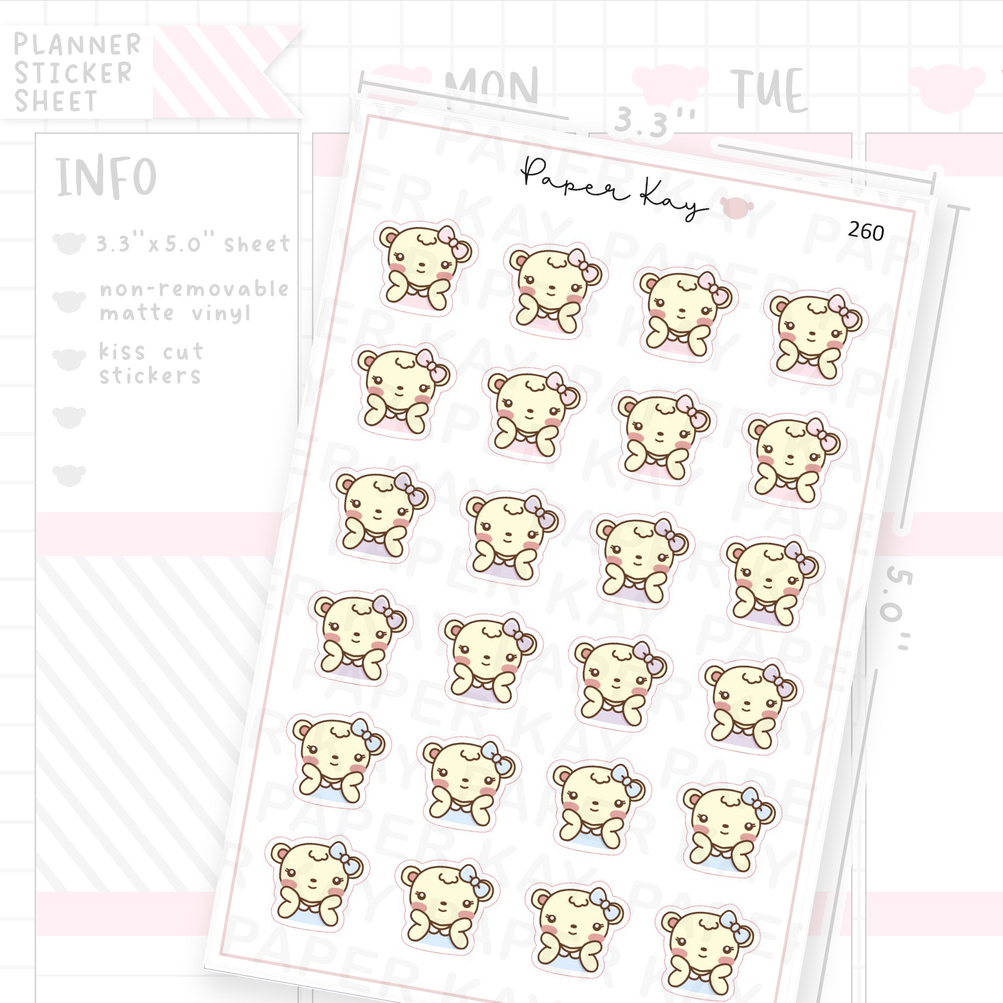 Day Dreaming/Hopeful Sticker Sheet