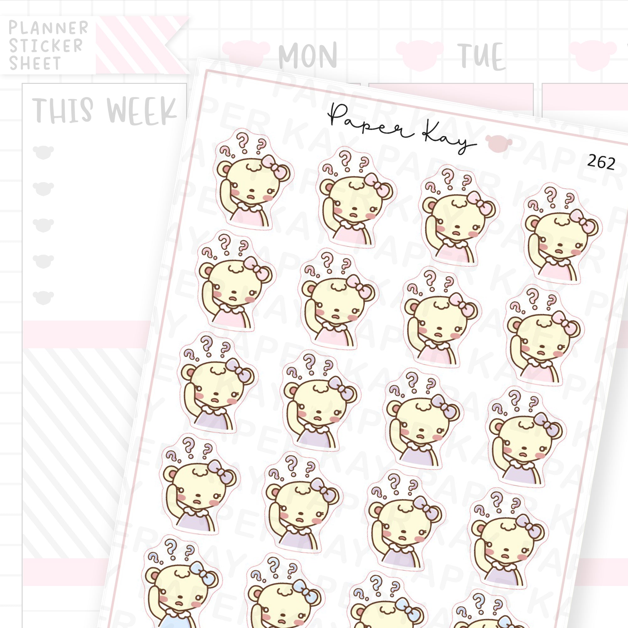 Forgetful Sticker Sheet