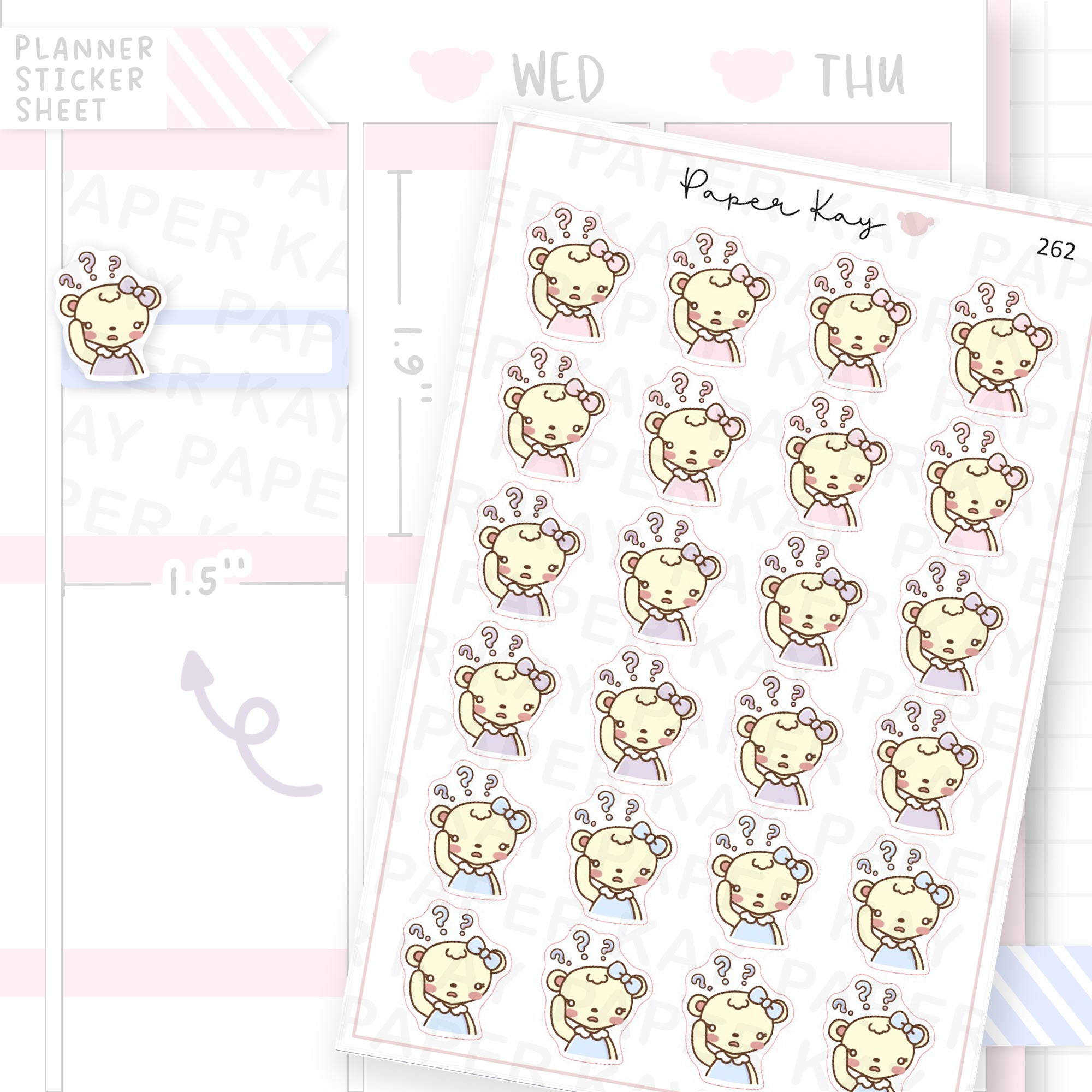 Forgetful Sticker Sheet