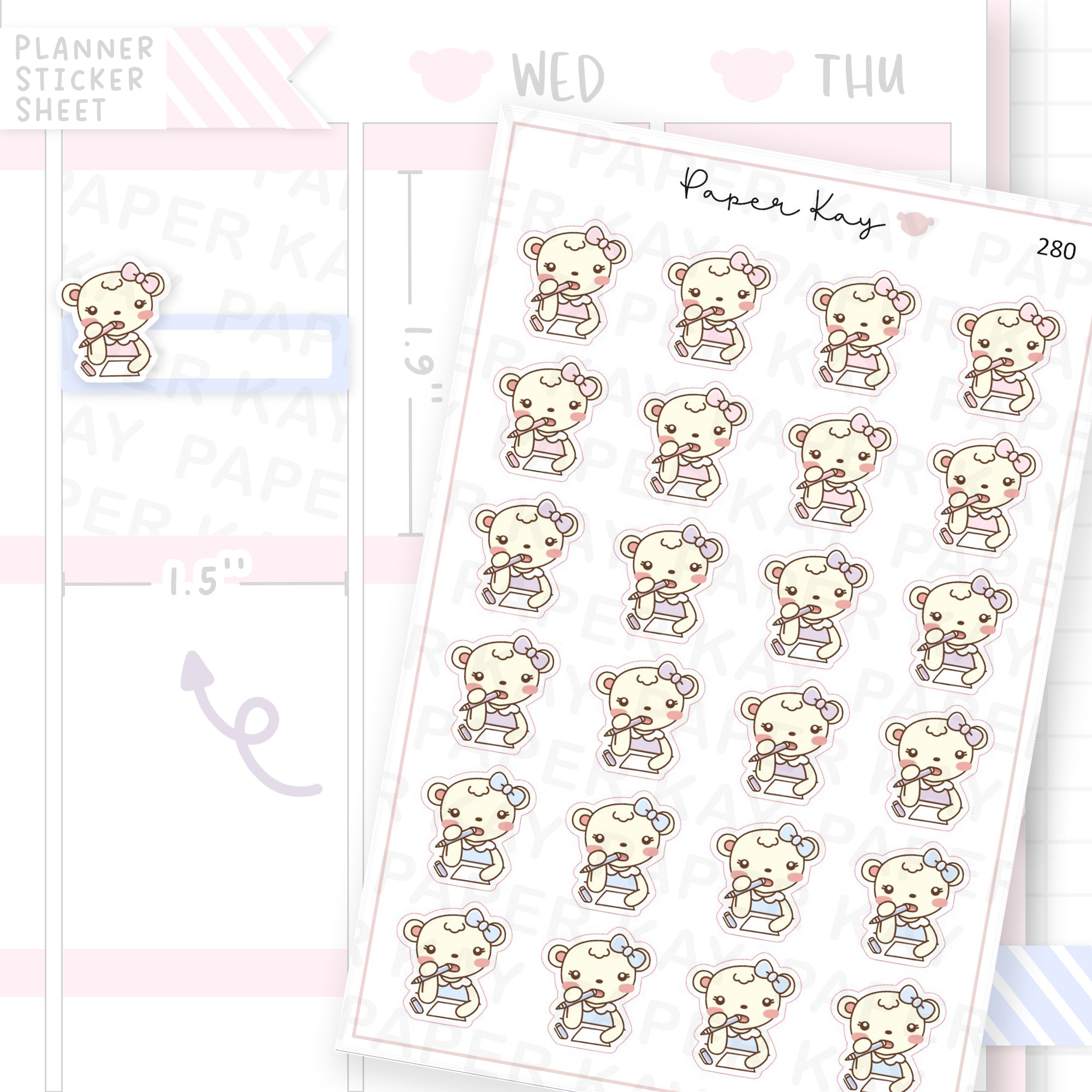 Creative Block Sticker Sheet