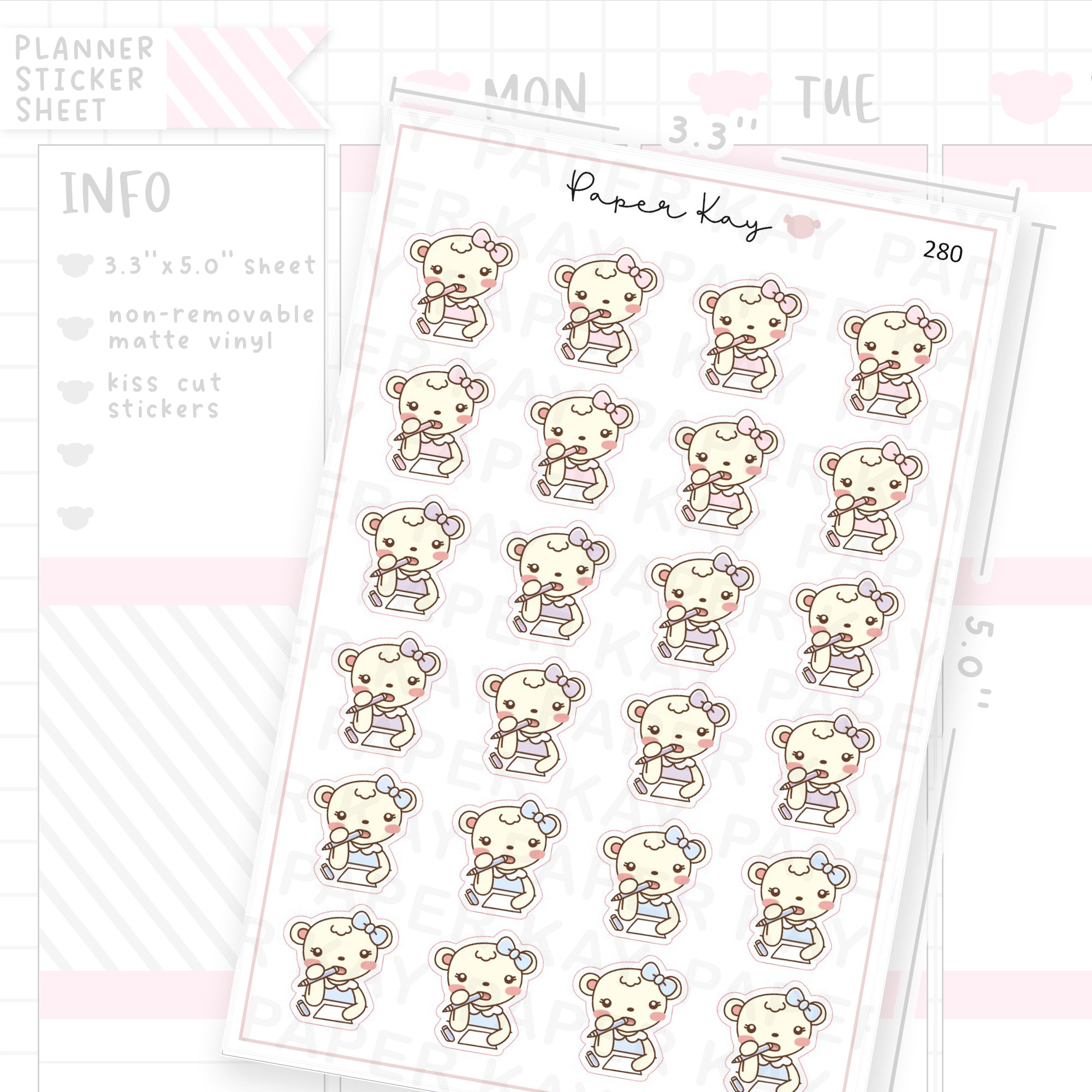 Creative Block Sticker Sheet