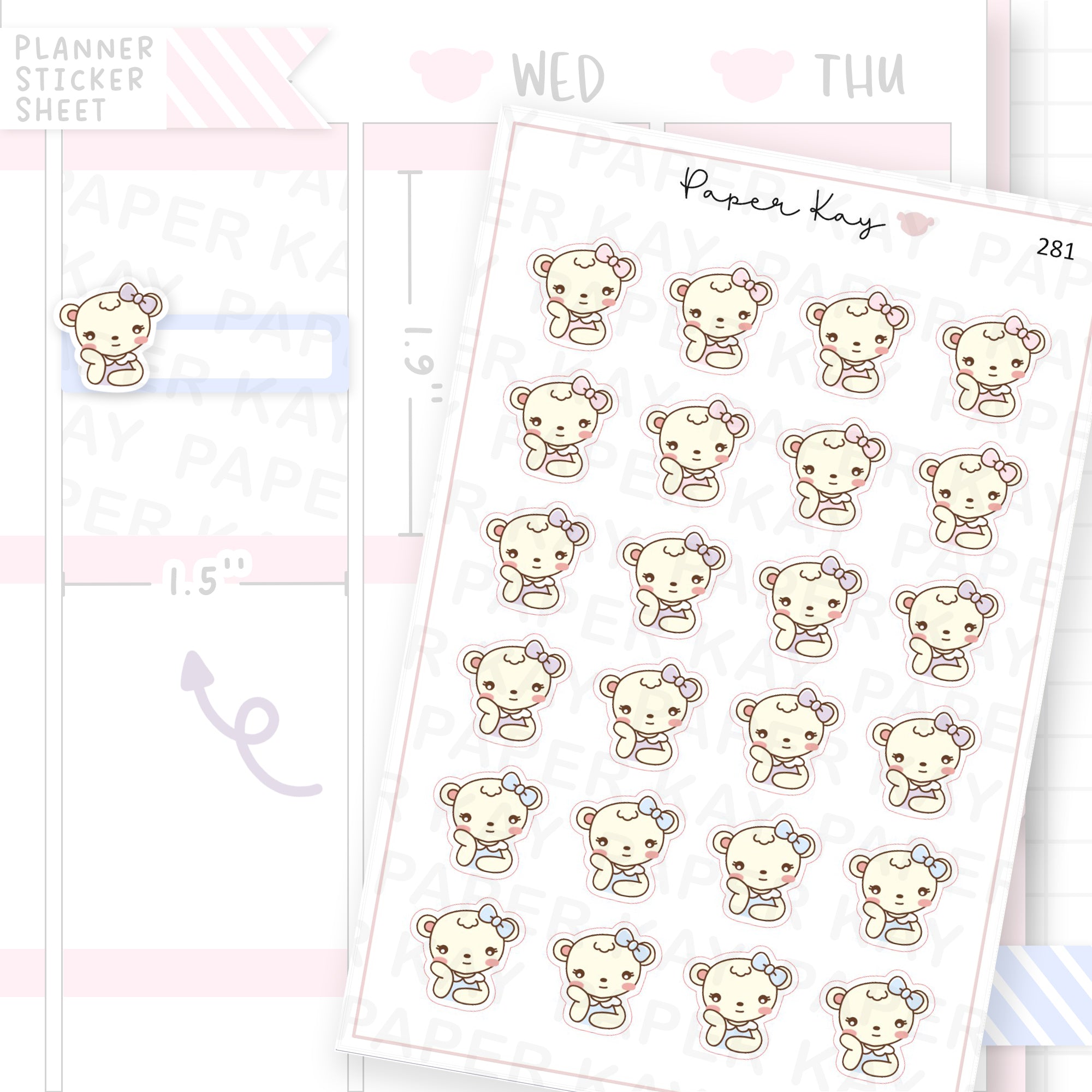 Bored Sticker Sheet