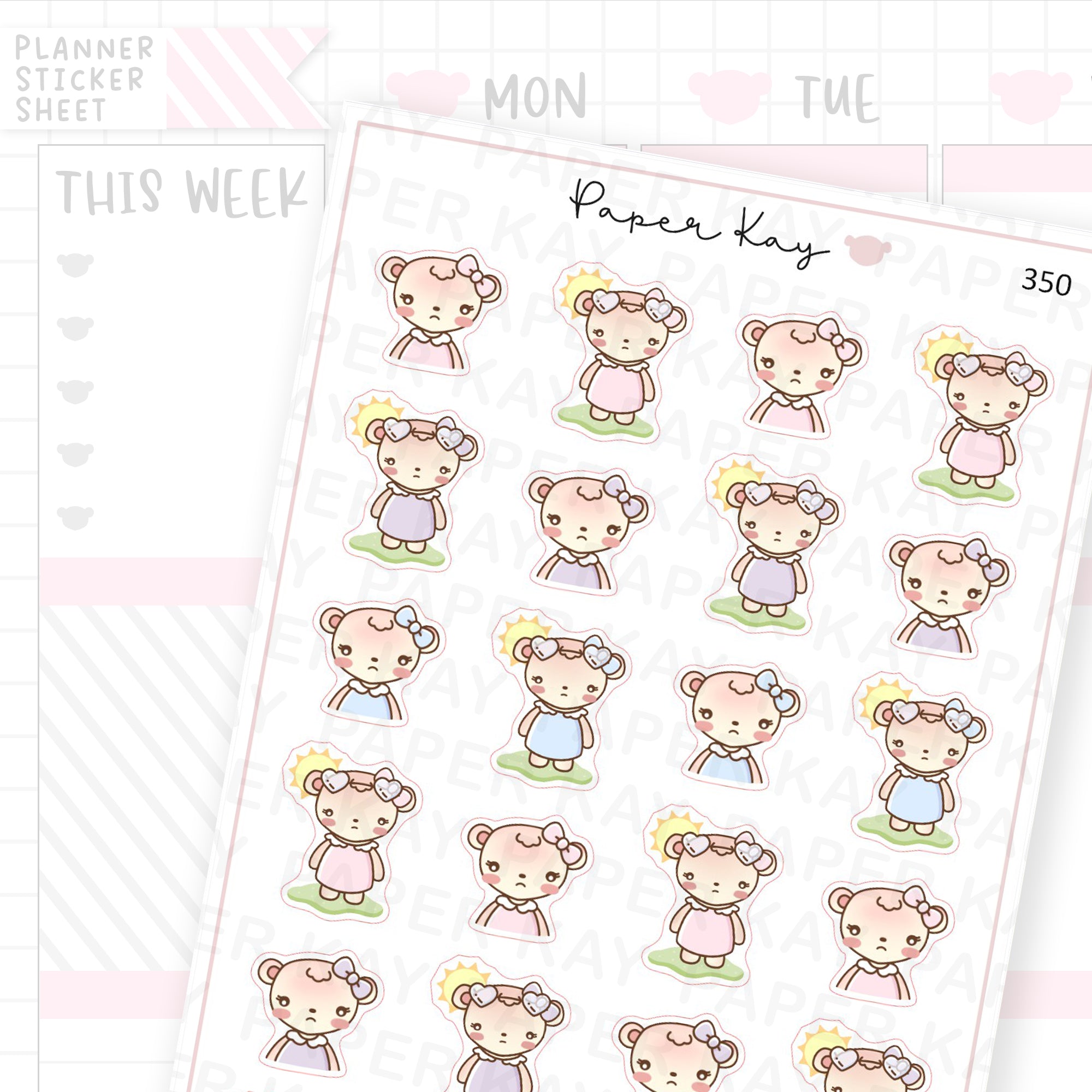 Sunburnt Sticker Sheet