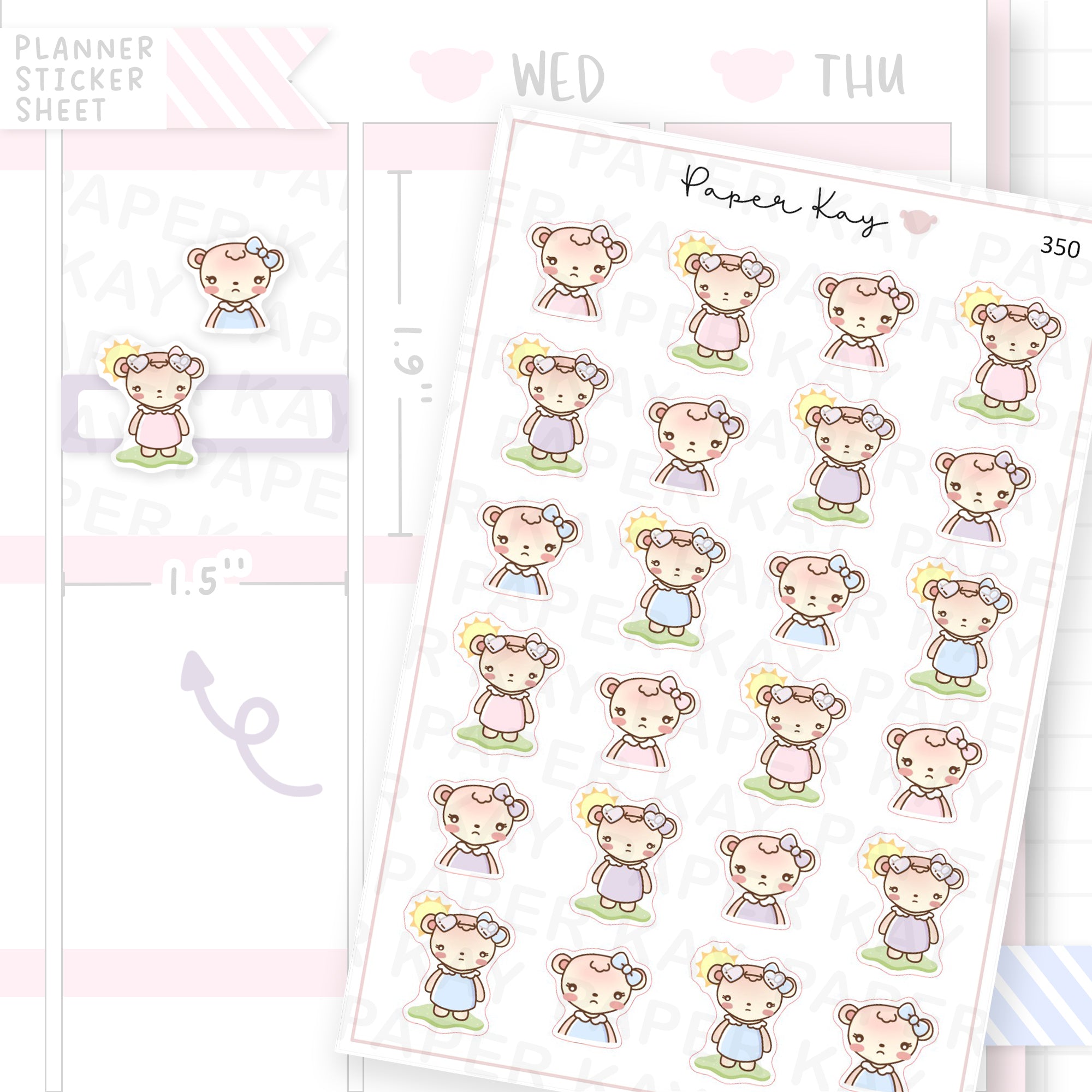 Sunburnt Sticker Sheet