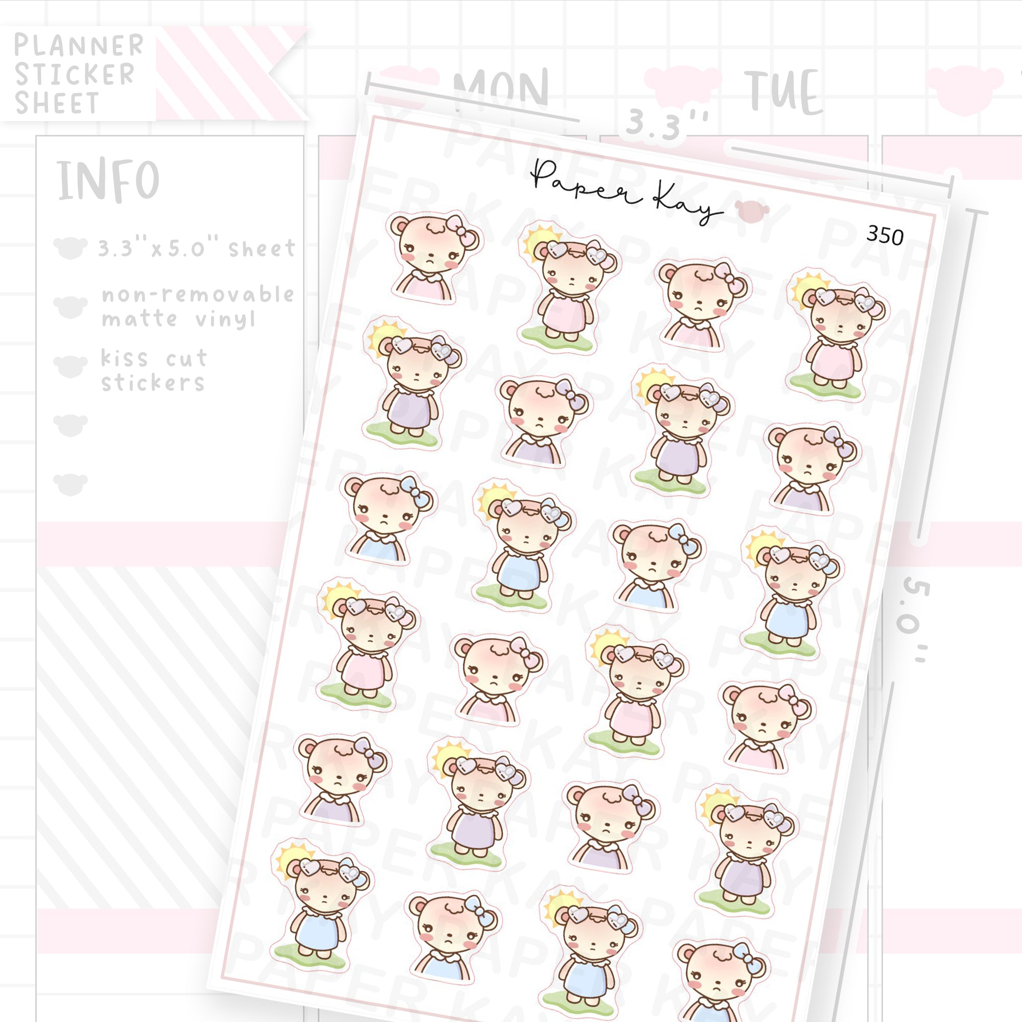 Sunburnt Sticker Sheet