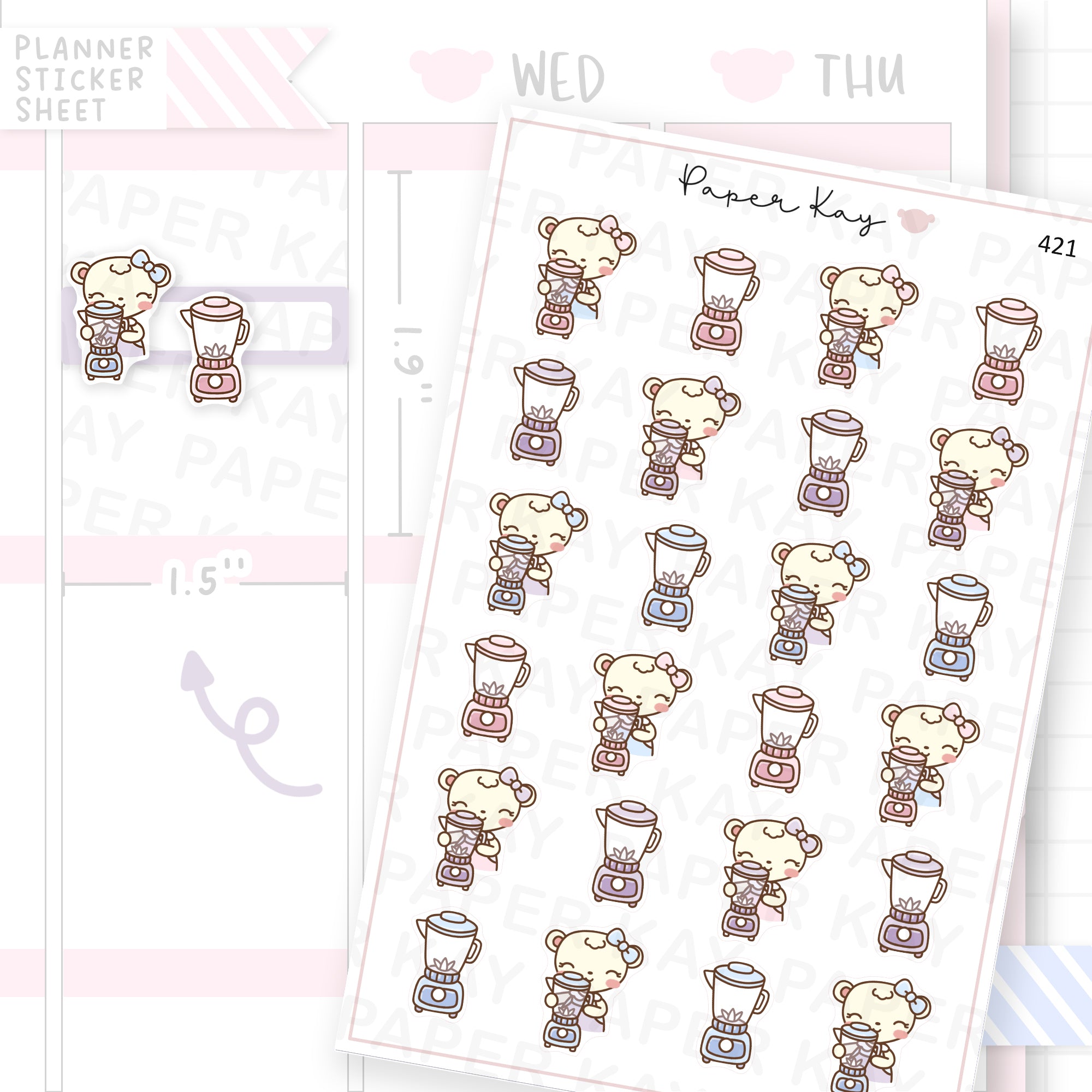 Blender Sticker Sheet