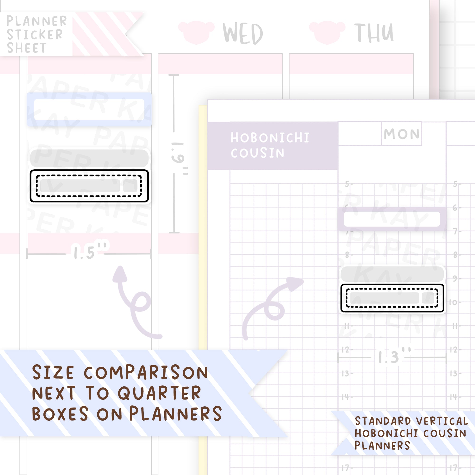 Blank Task Checkbox Tracker Sticker Sheet