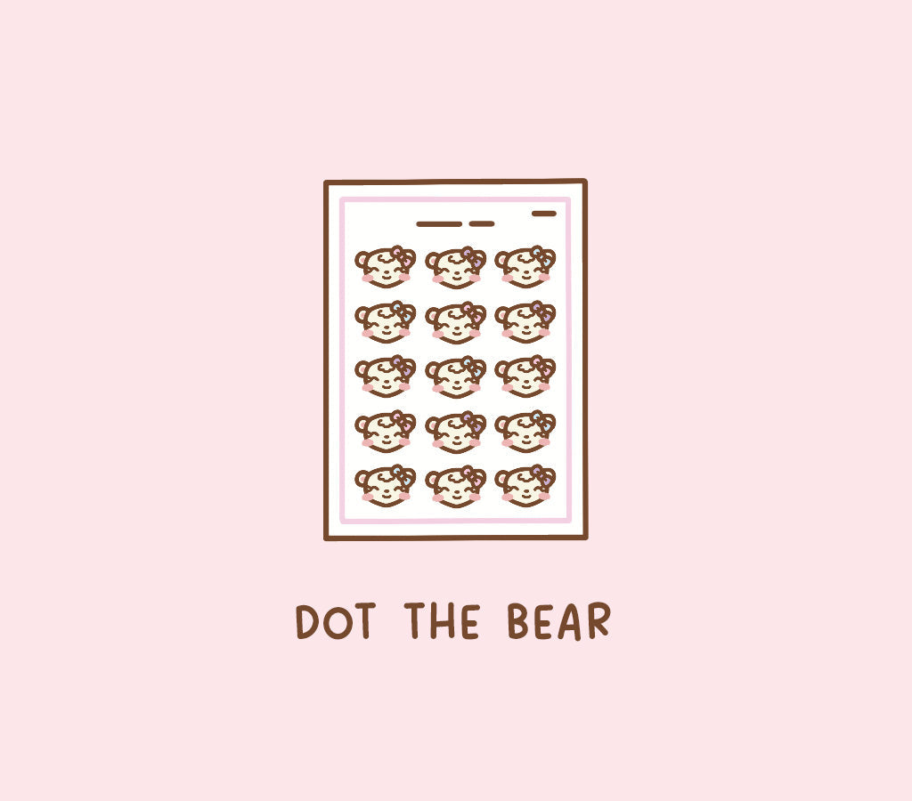 Dot the Bear Stickers