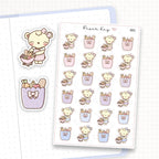 Grocery Bag / Food Shopping Sticker Sheet