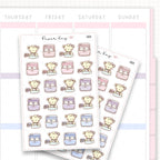 Wash Dishes / Dishwasher Sticker Sheet