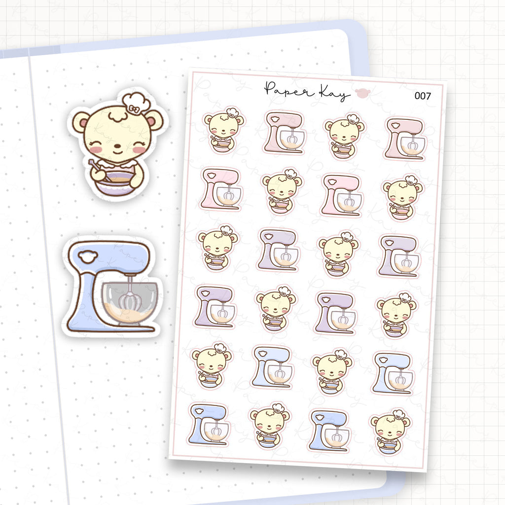 Baking Sticker Sheet