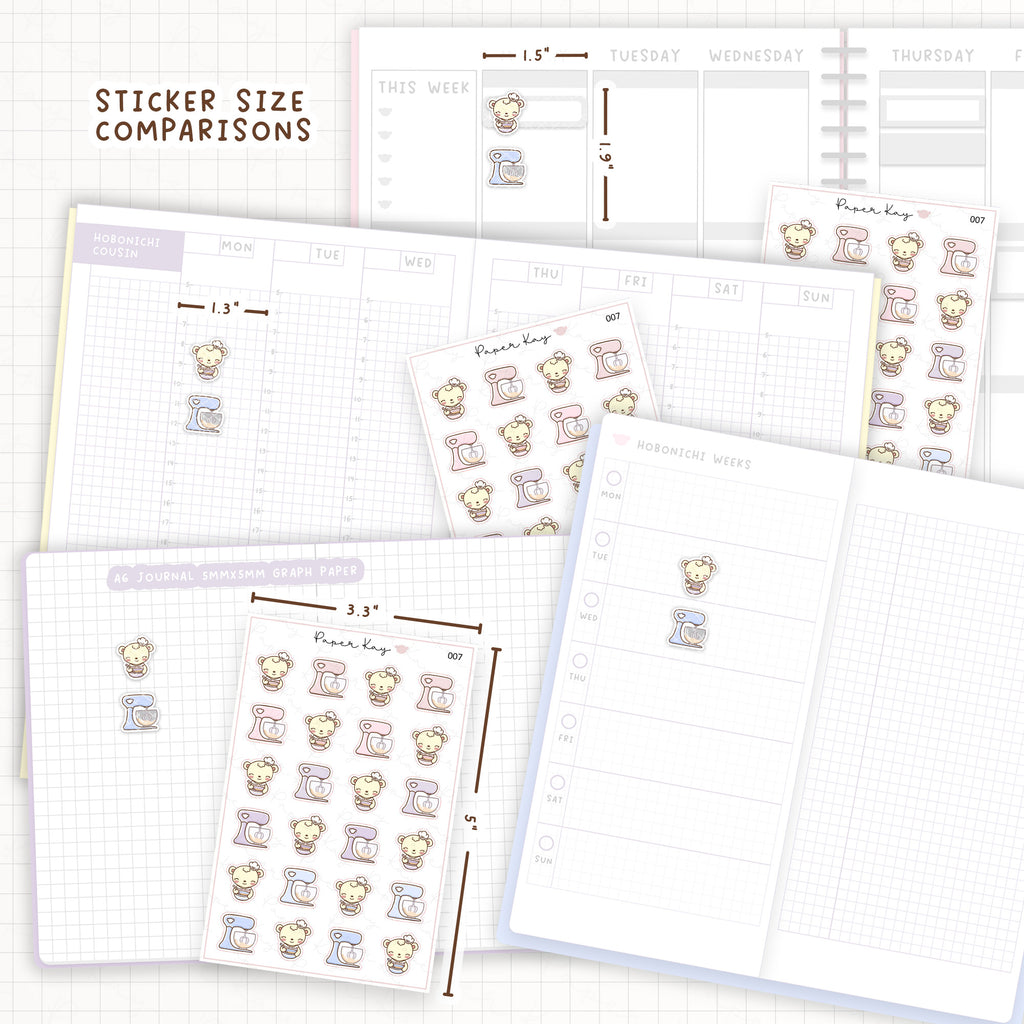 Baking Sticker Sheet