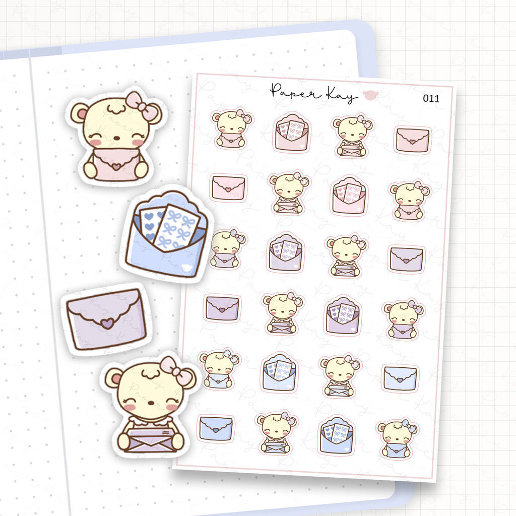 Happy Mail Sticker Sheet