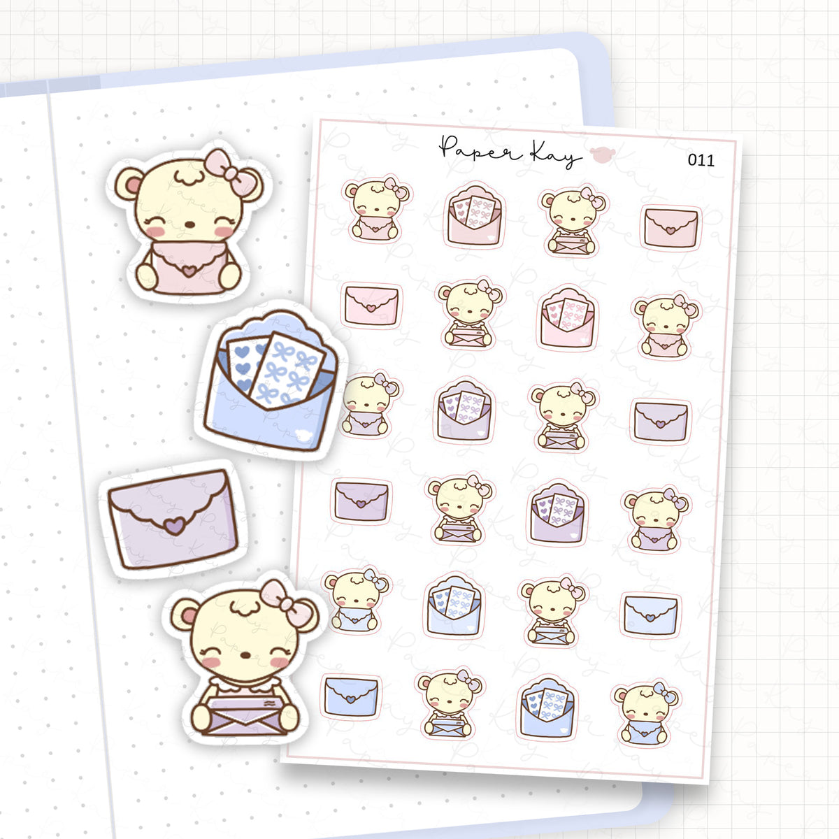 Happy Mail Sticker Sheet