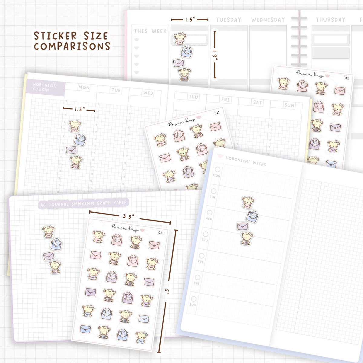 Happy Mail Sticker Sheet