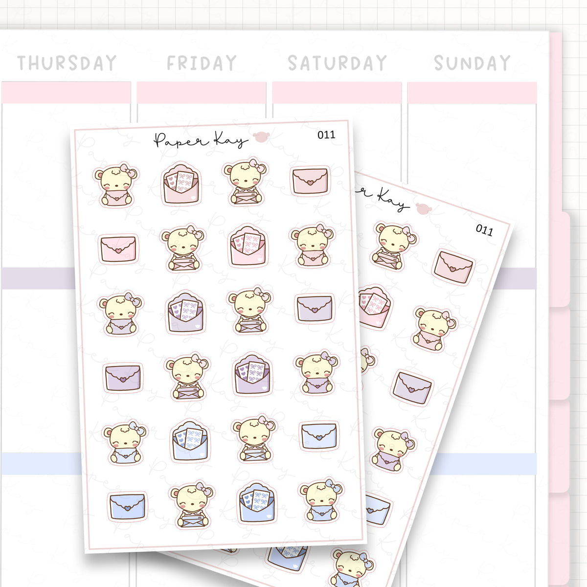 Happy Mail Sticker Sheet