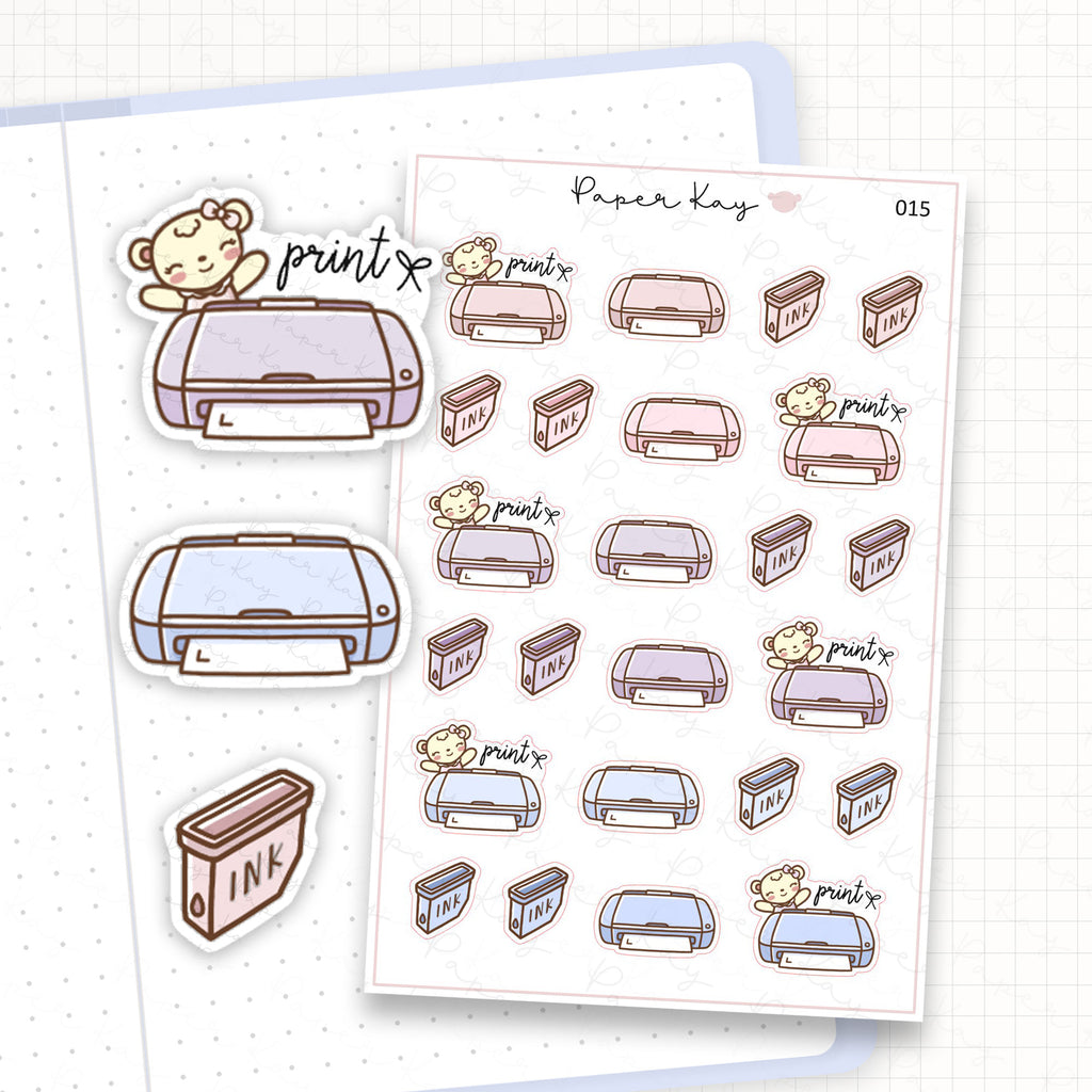 Printer Sticker Sheet