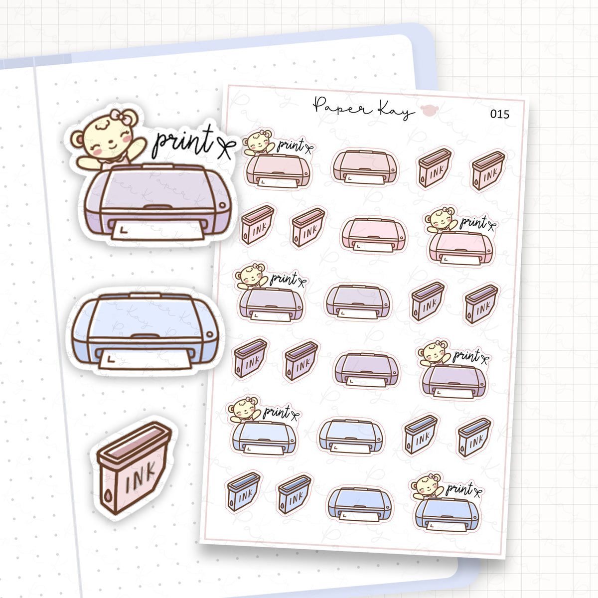 Printer Sticker Sheet