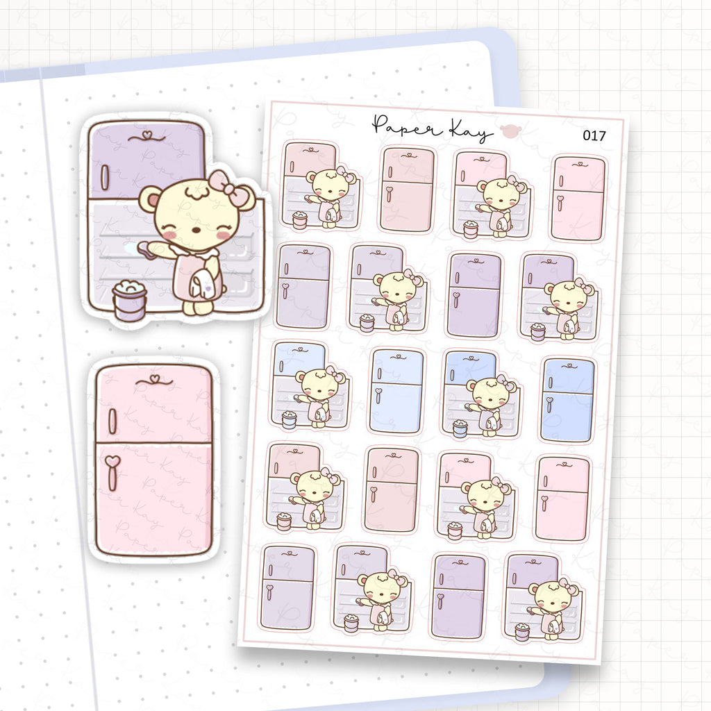 Fridge Sticker Sheet
