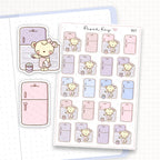 Fridge Sticker Sheet