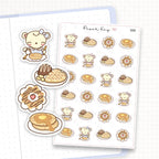 Waffle Sticker Sheet