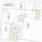 Waffle Sticker Sheet