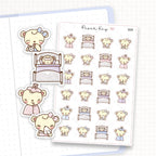 Sick Day Sticker Sheet