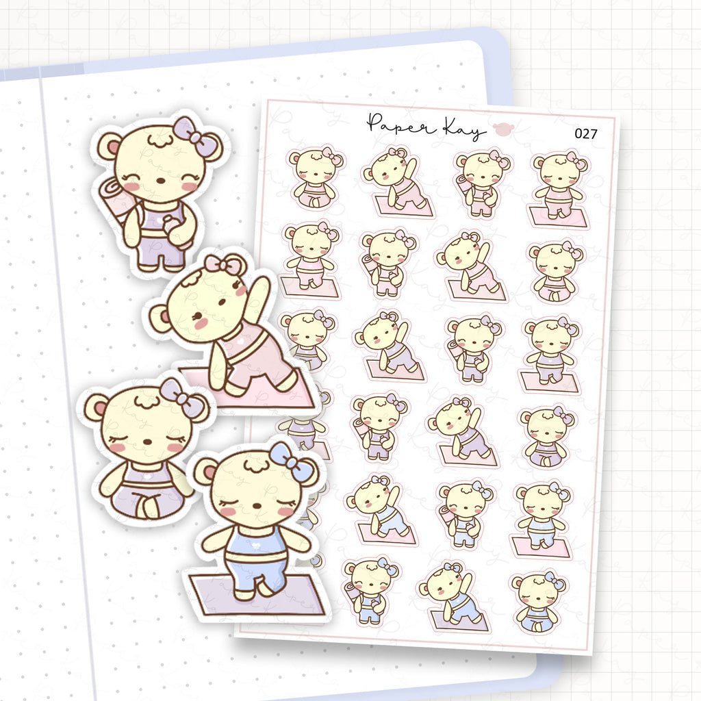 Yoga Sticker Sheet