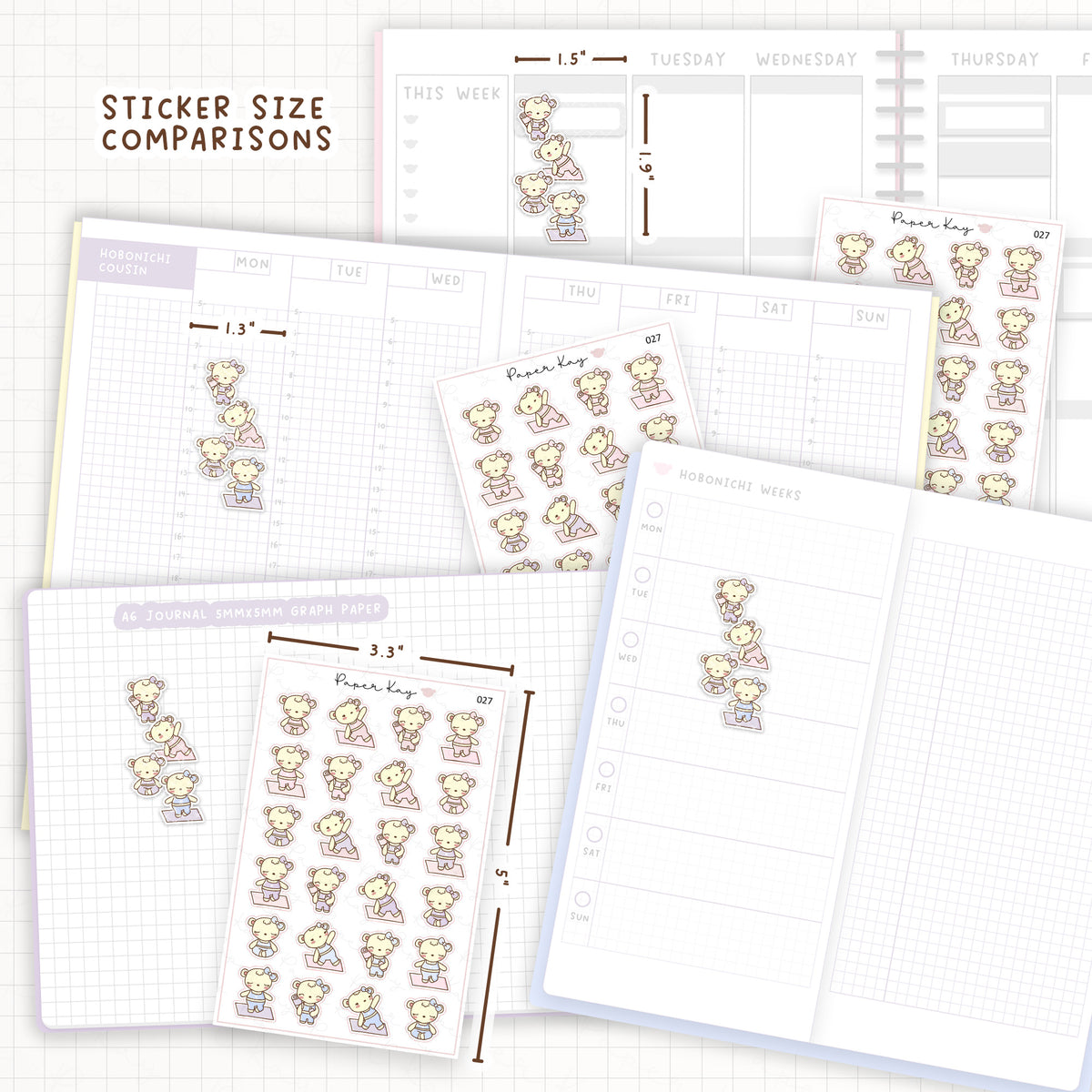 Yoga Sticker Sheet