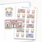 Shopping Sticker Sheet