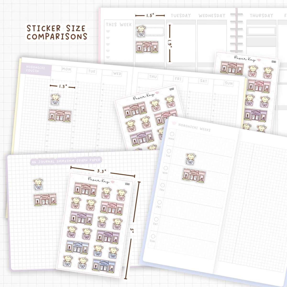 Shopping Sticker Sheet