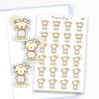 Sunny / Cloudy Weather Sticker Sheet