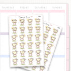 Sunny / Cloudy Weather Sticker Sheet