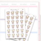 Thunderstorm / Snowy Weather Sticker Sheet