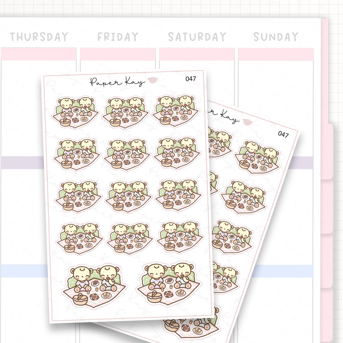Picnic Sticker Sheet
