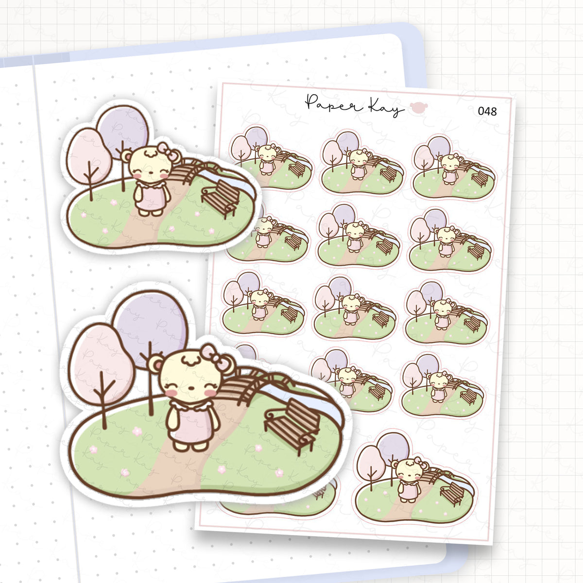 Spring / Summer Walk Sticker Sheet
