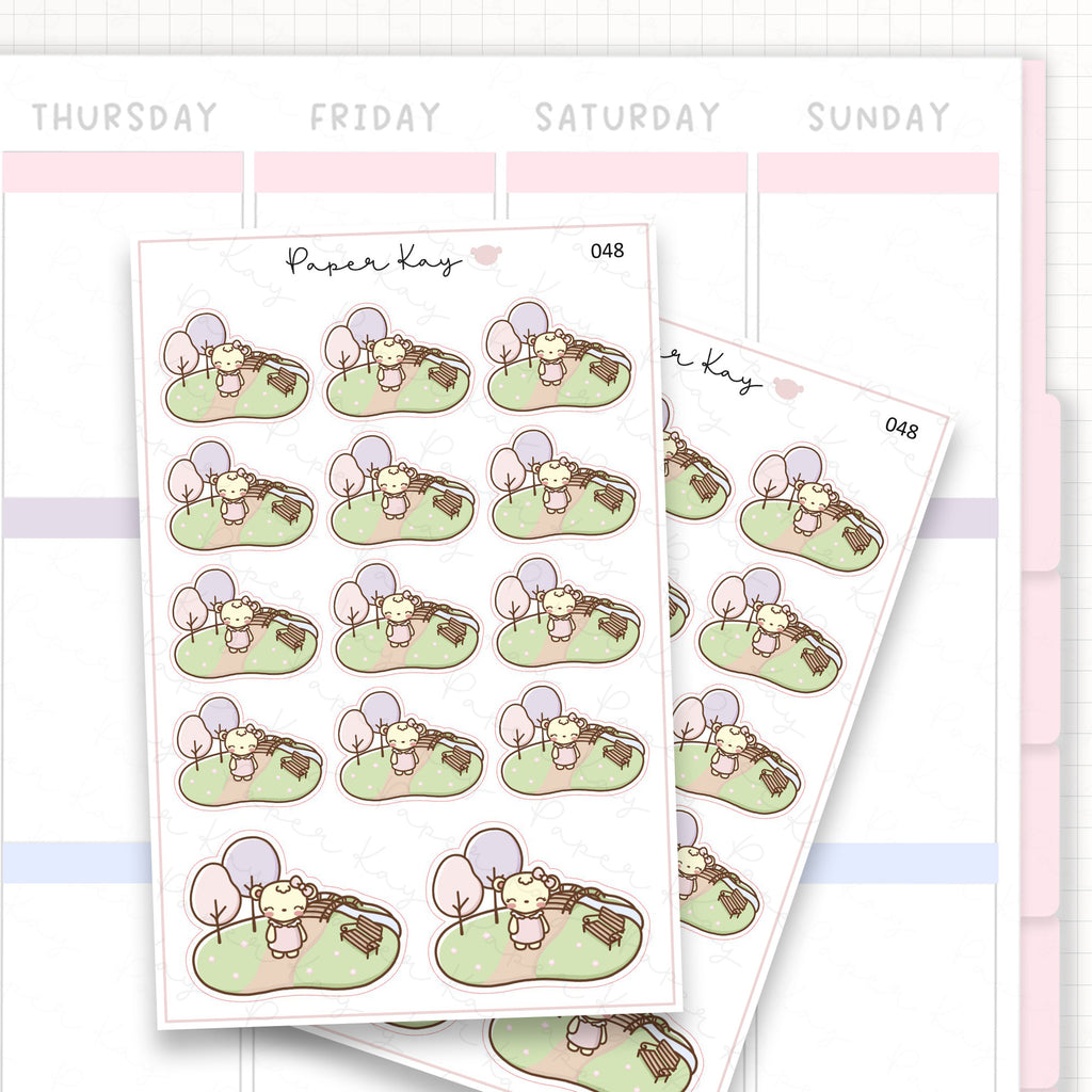 Spring / Summer Walk Sticker Sheet