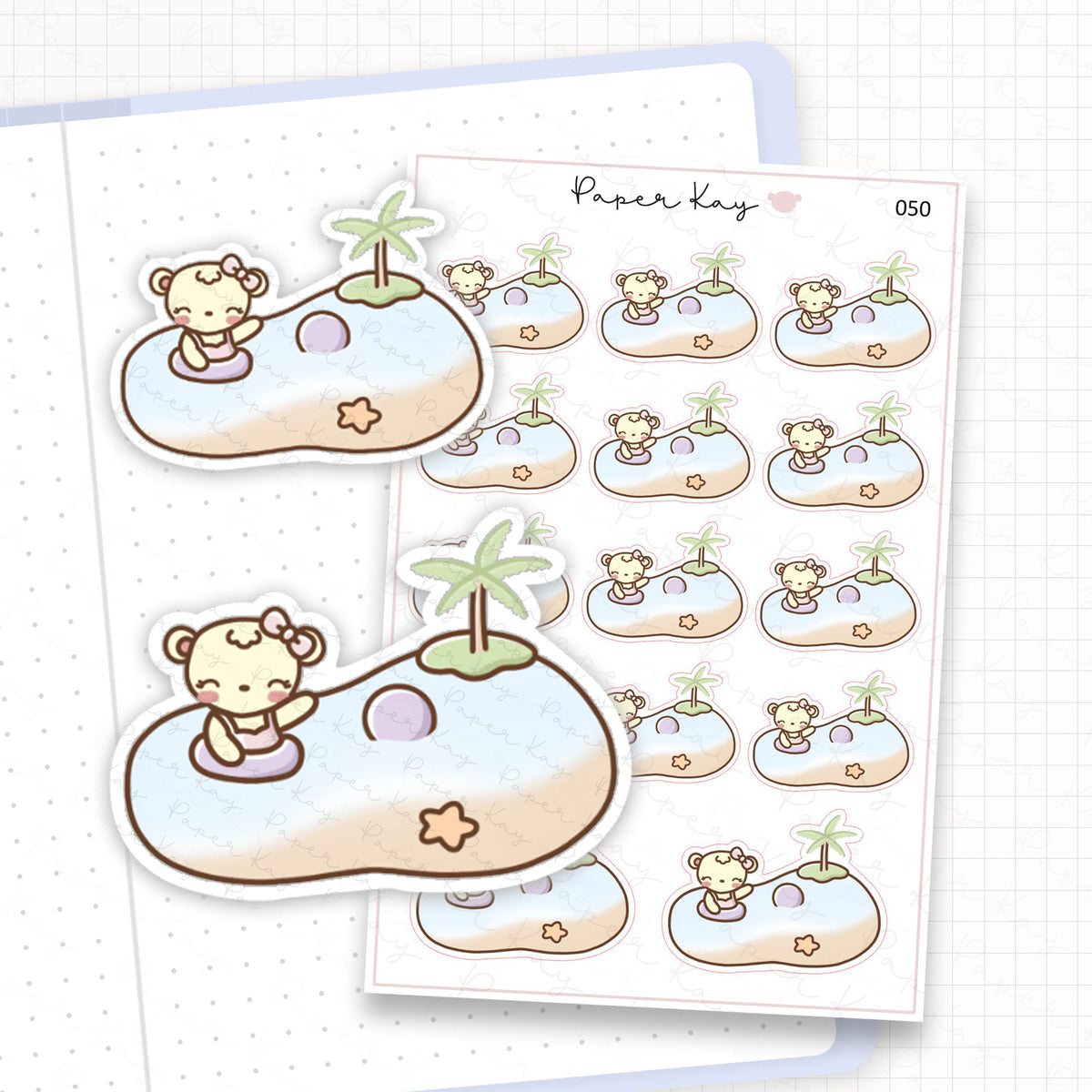 Beach Sticker Sheet