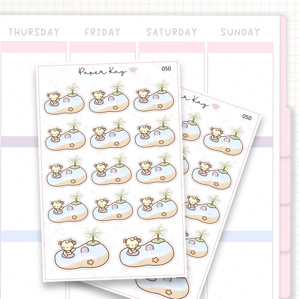 Beach Sticker Sheet