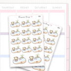 Beach Sticker Sheet