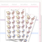 Barbecue / BBQ / Grill Sticker Sheet